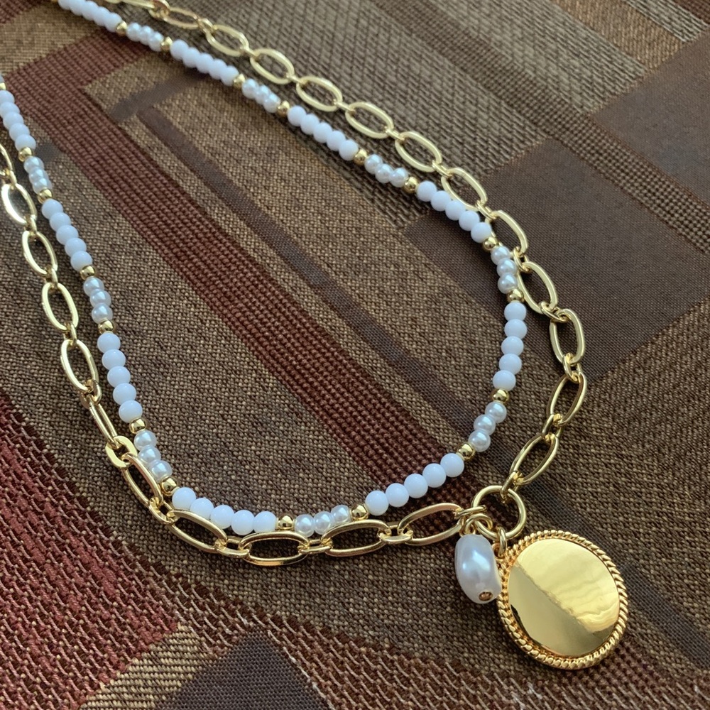 J. Crew Two Layered Necklace